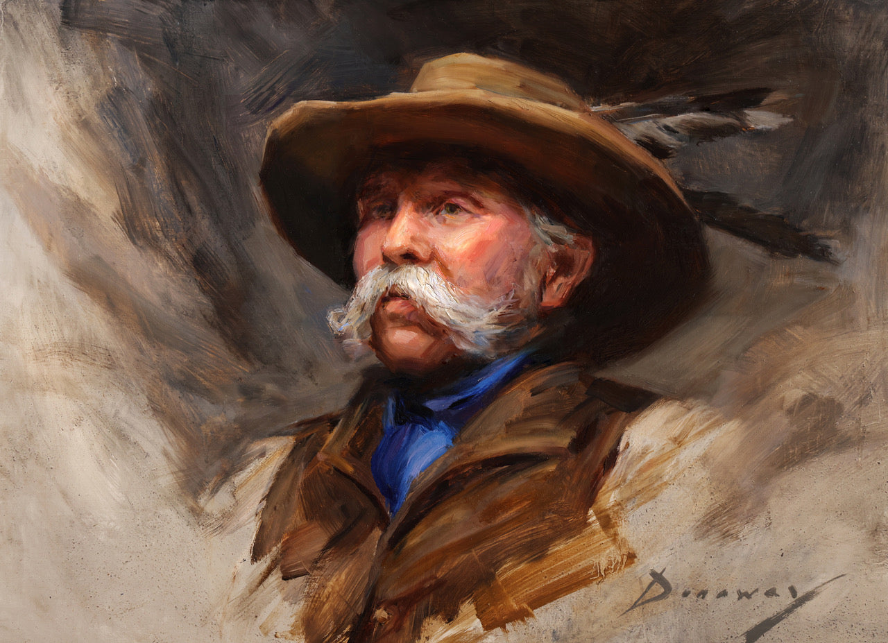 The Cowboy Artist - Portrait of John Coleman