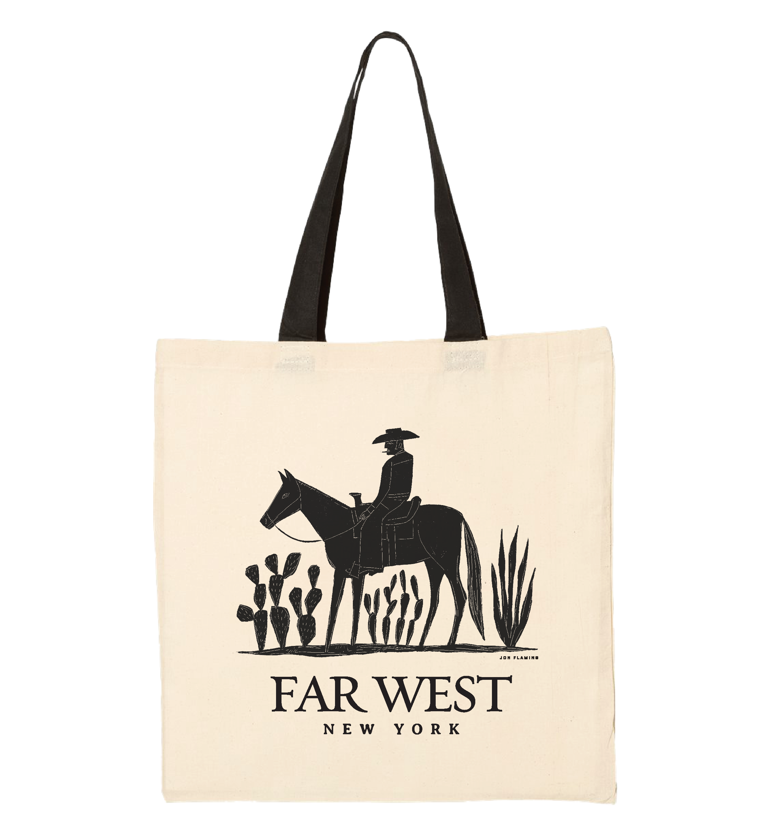 Cowboy Tote Bag