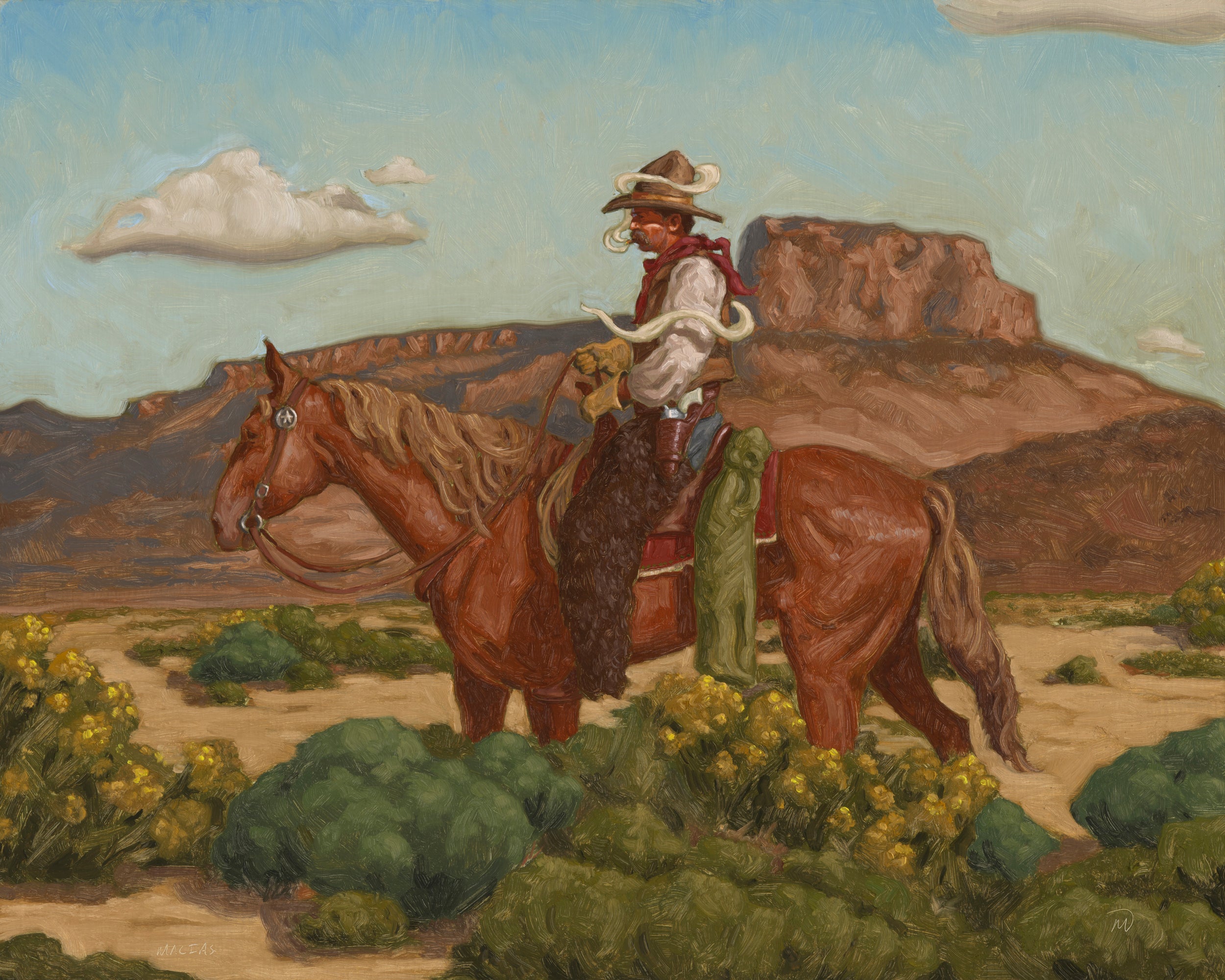 He Rode Alone