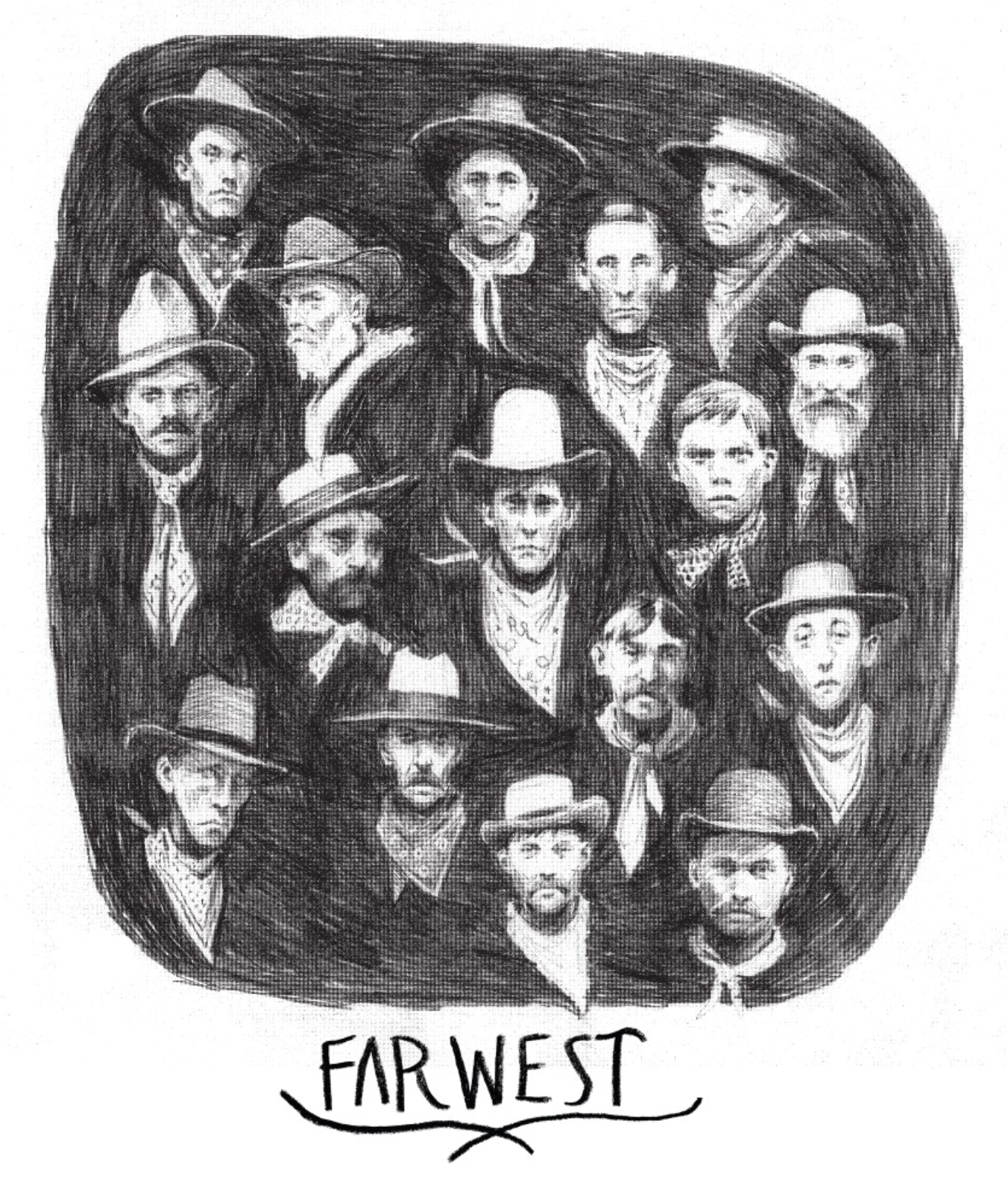 FAR WEST Portraits T-Shirt