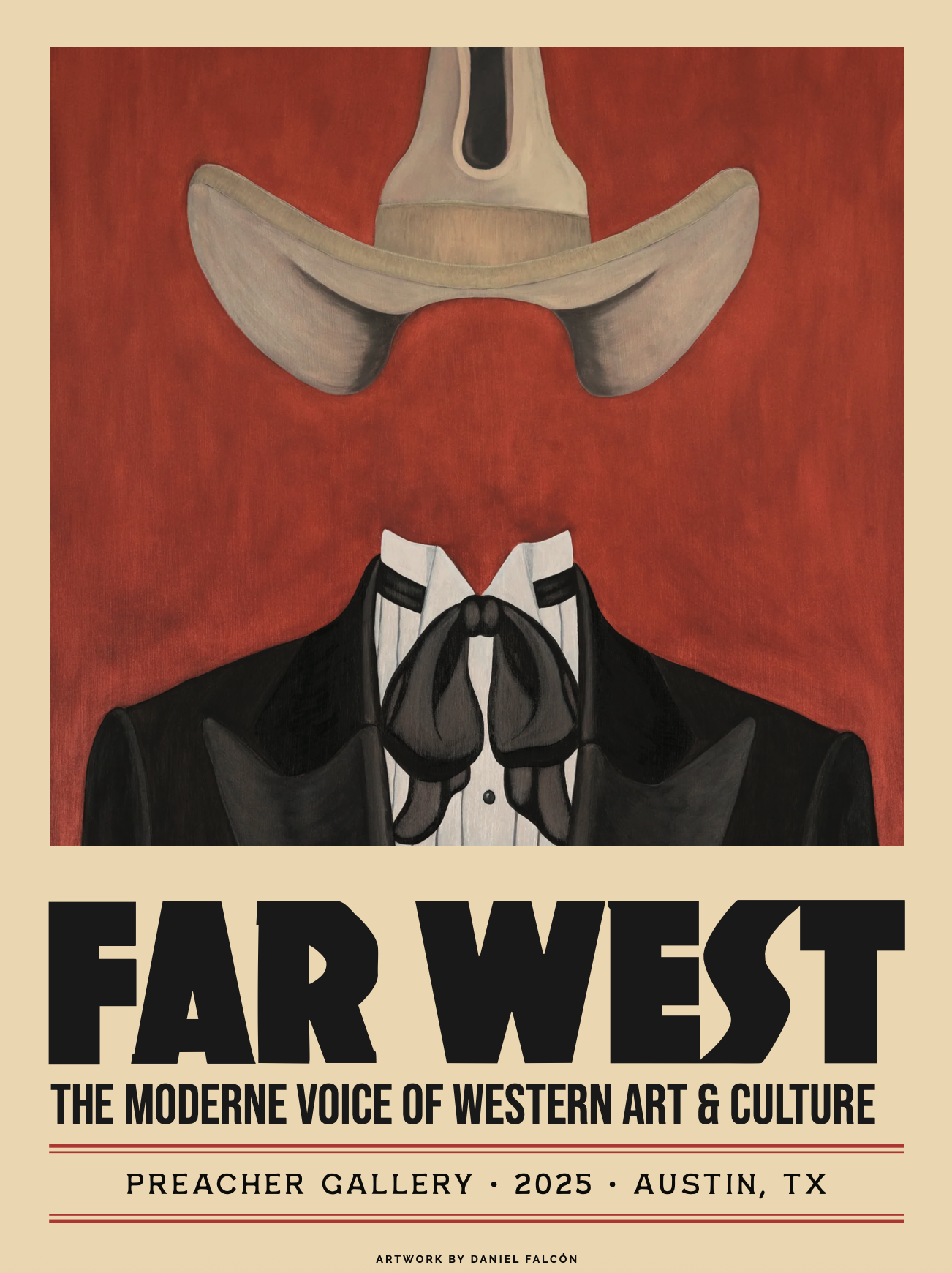 Austin Show Poster by Daniel Falcon